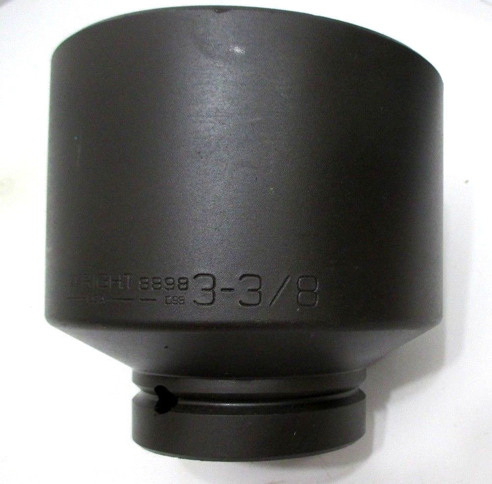 Wright Tool 8898 3-3/8" Impact Socket 1" Drive 6-Point 3-3/8 in. Standard USA
