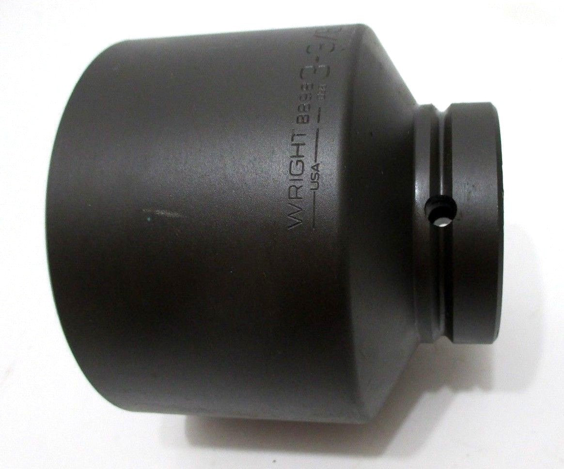 Wright Tool 8898 3-3/8" Impact Socket 1" Drive 6-Point 3-3/8 in. Standard USA