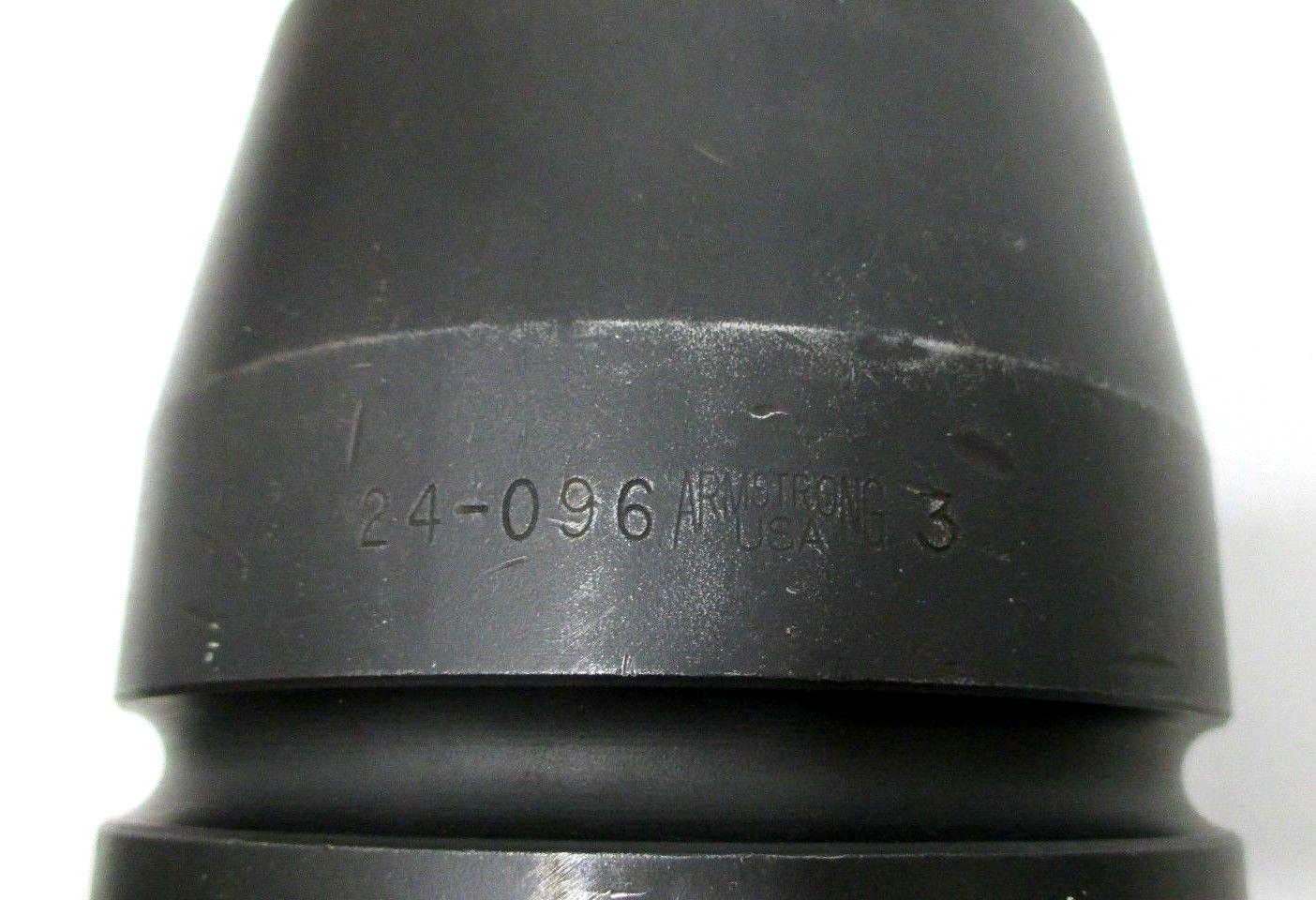 Armstrong 24-096 3" Impact Socket 2-1/2 Drive 6 Point 3 in Made in USA
