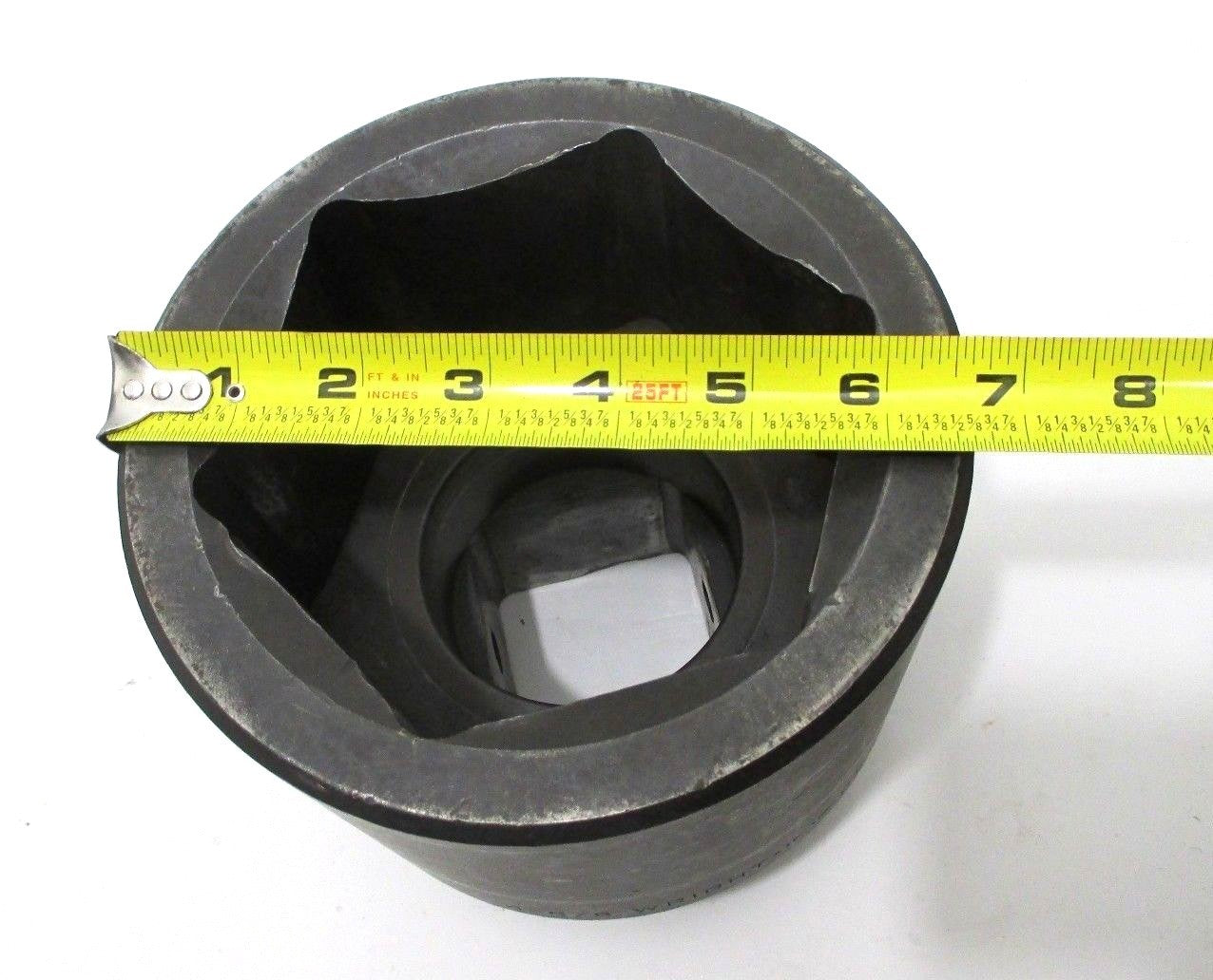 Wright Tool 85837 4-5/8" Impact Socket 2-1/2" Drive 6 Point 4-5/8 Excellent USA