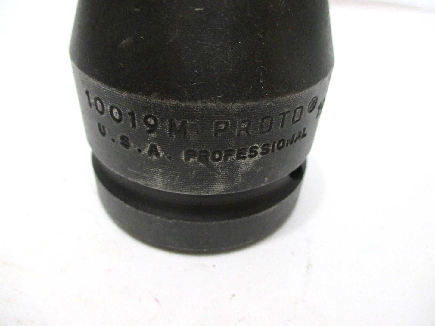 Proto 10019m 19mm Impact Socket 1" Square Drive 6-point Professional 19 mm