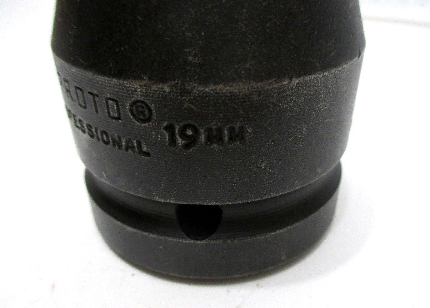 Proto 10019m 19mm Impact Socket 1" Square Drive 6-point Professional 19 mm