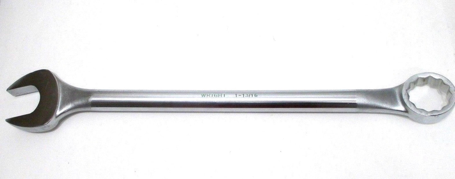Wright Tool 1158 1-13/16" Combination Wrench 12 Point Combo Wrench MADE IN USA