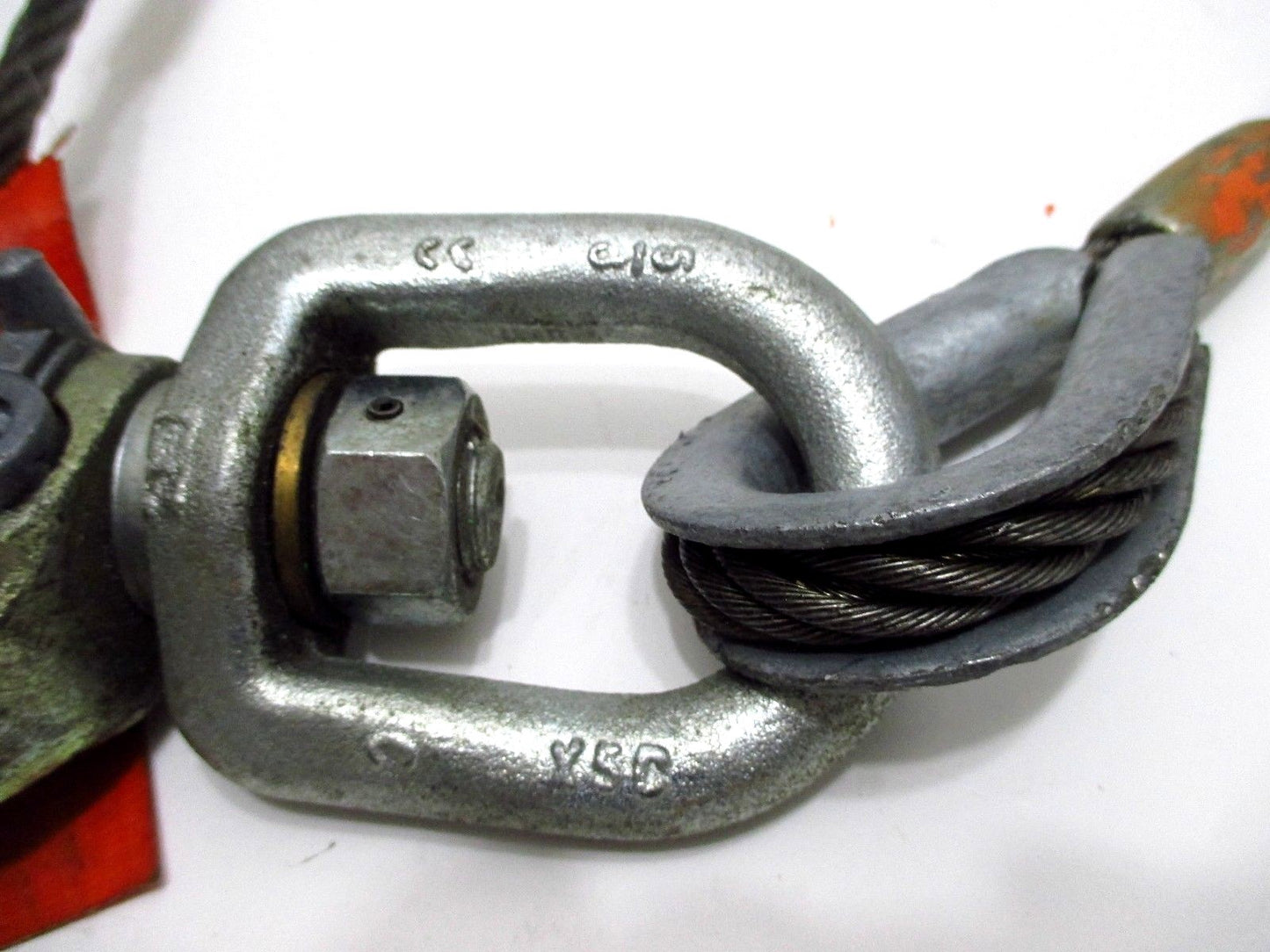LIFTALL Sling 3/8 in. x 4 FT 6 x 19 Crosby Rollox BL5A-2.3T BL-5A Hook USA