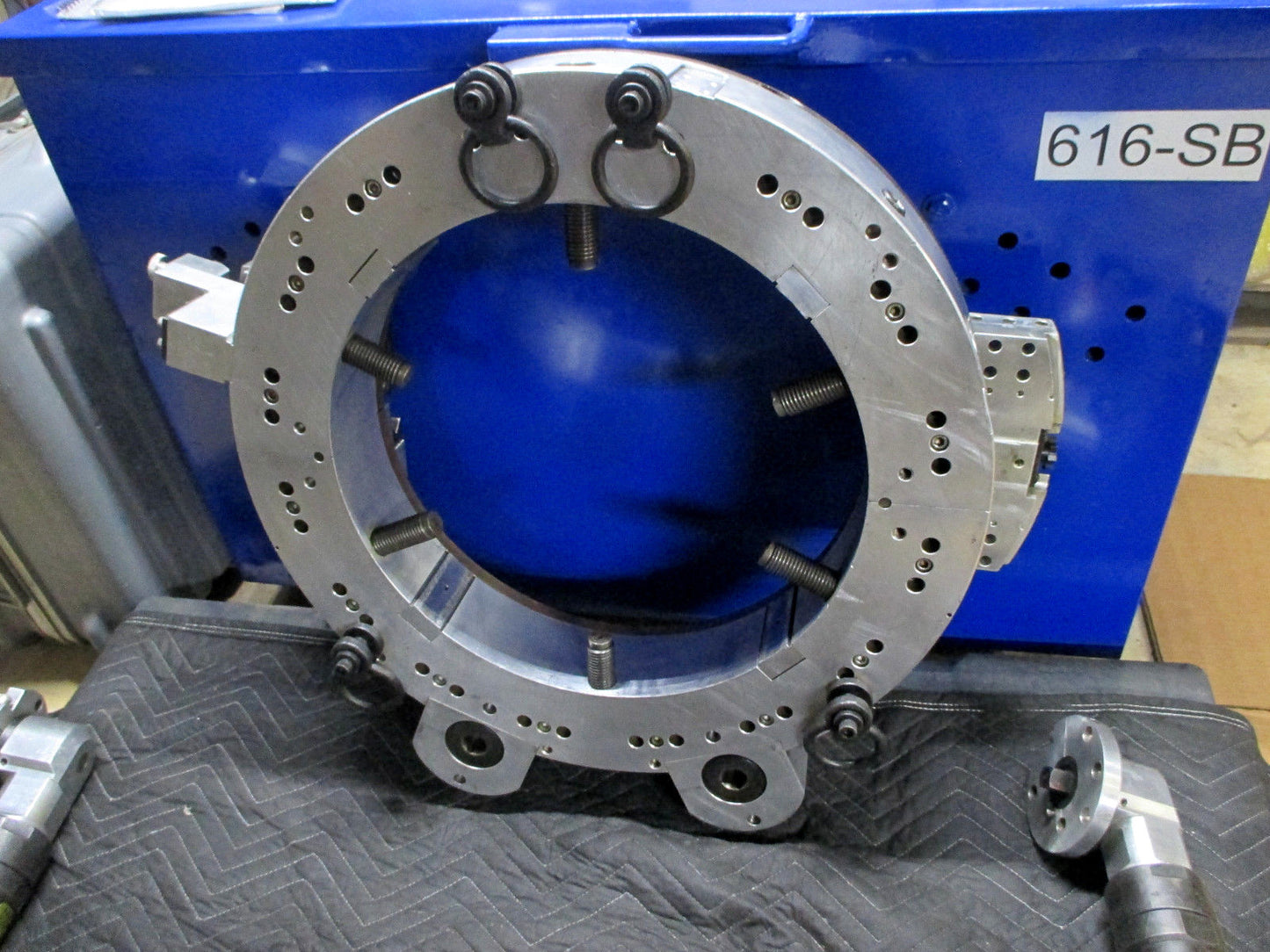 Tri-Tool 616SB OD Mount Clamshell Lathe 12 - 16" Pipe Dual Motor Split Frame USA