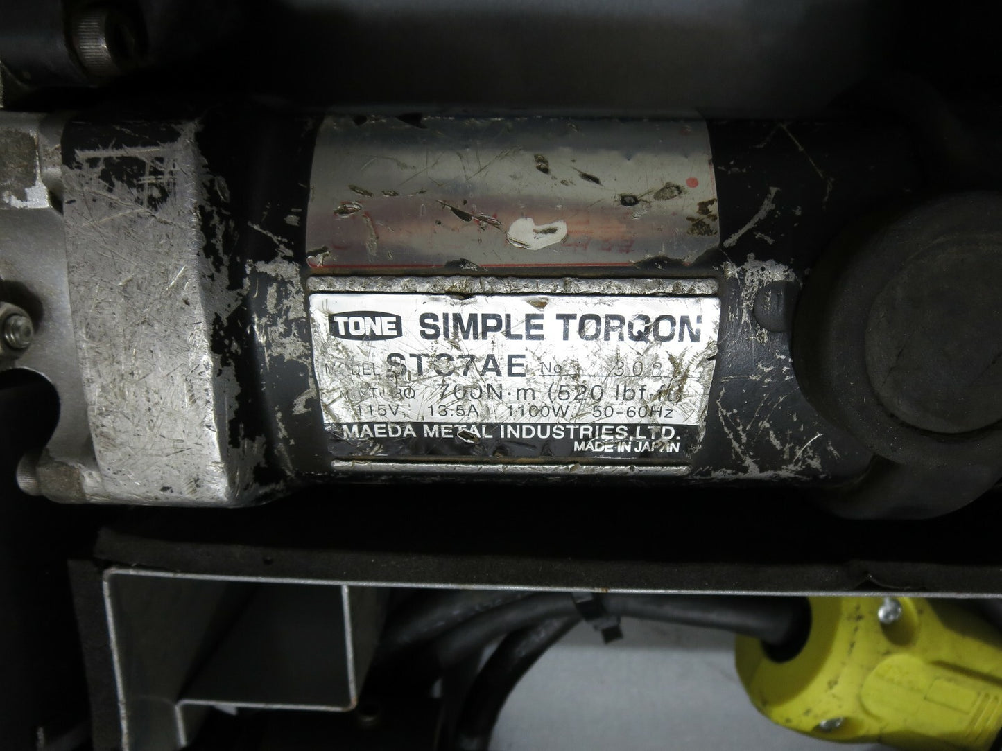 2015 TONE STC7AE Torque Control Wrench Electric 260 – 520 Ft LBS Torque Tested