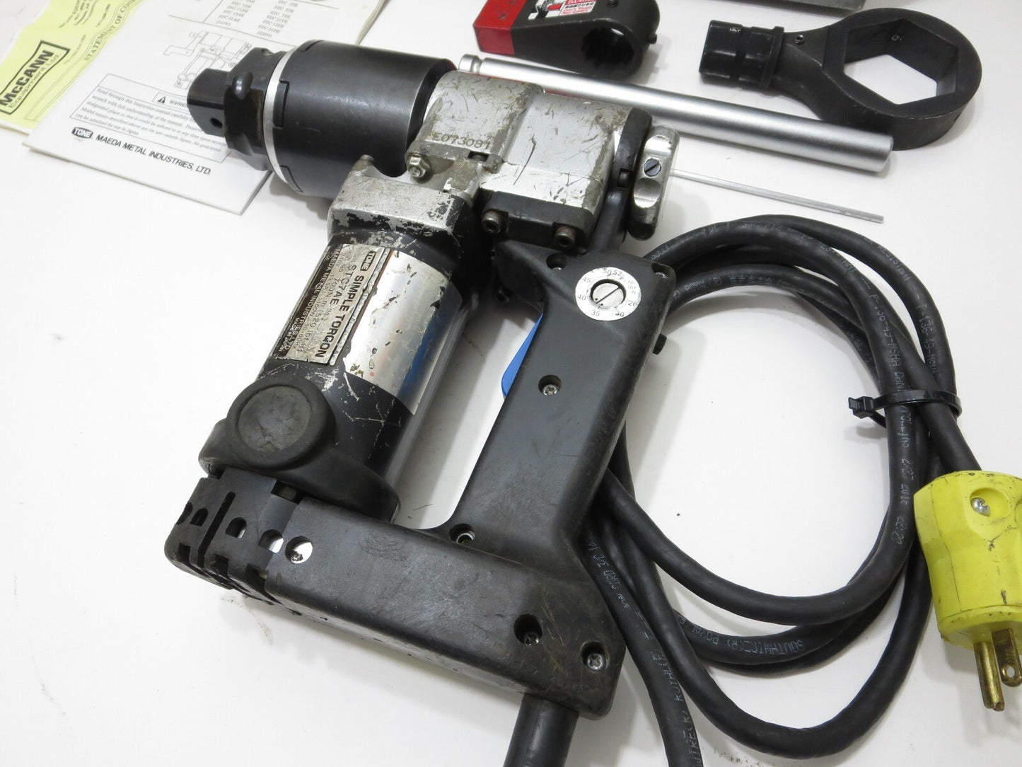 2015 TONE STC7AE Torque Control Wrench Electric 260 – 520 Ft LBS Torque Tested