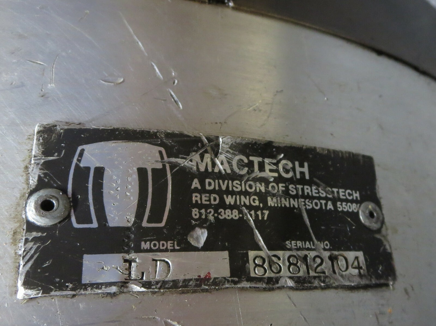 MACTECH 812 Clamshell Pipe Lathe 6.63 - 12.75" Split Frame = 812LC Made in USA