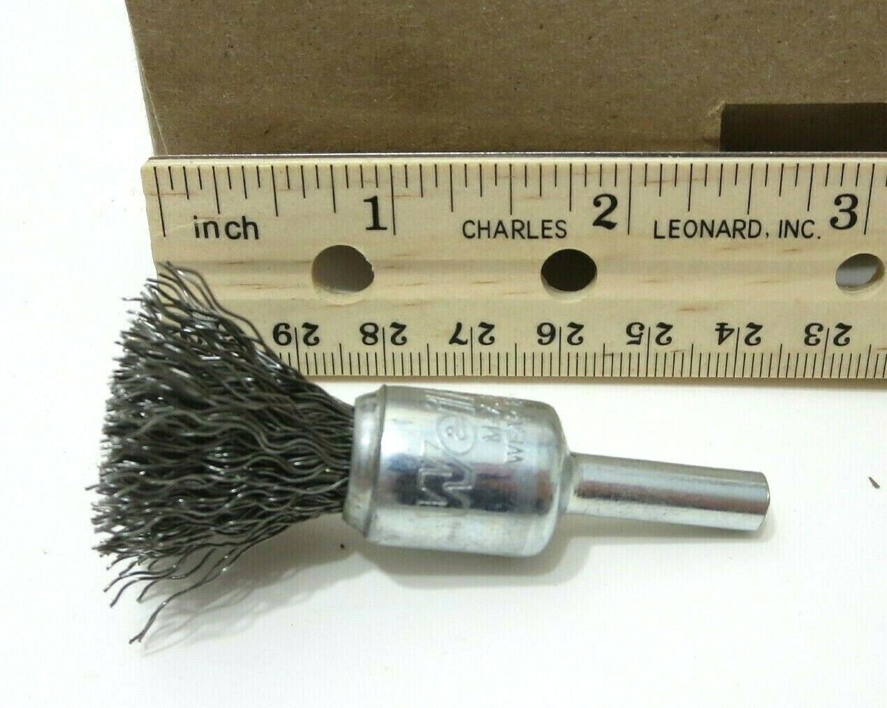 WEILER 10003 1/2 in. Crimped Wire End Brush Steel .014 10-Pack 25,000 RPM USA