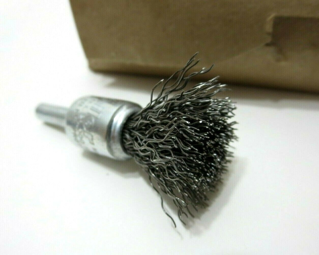 WEILER 10003 1/2 in. Crimped Wire End Brush Steel .014 10-Pack 25,000 RPM USA