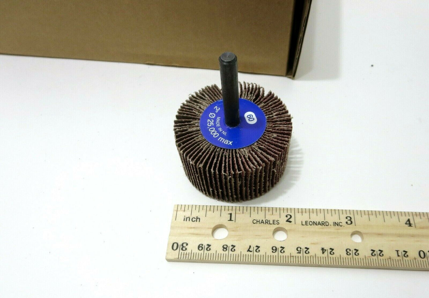 Garryson G10023 2 x 1 in Premium Flap Wheel 60 Grit BOX of 10 Premium MADE IN NL