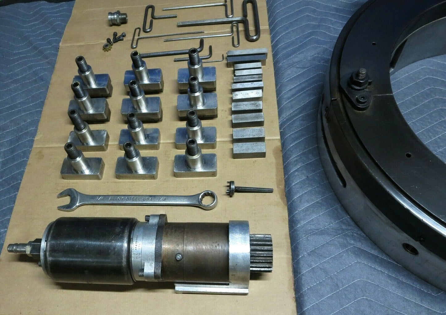 MACTECH 816 Clamshell Pipe Lathe Split Frame MACTECH 816US / USS with Air Motor