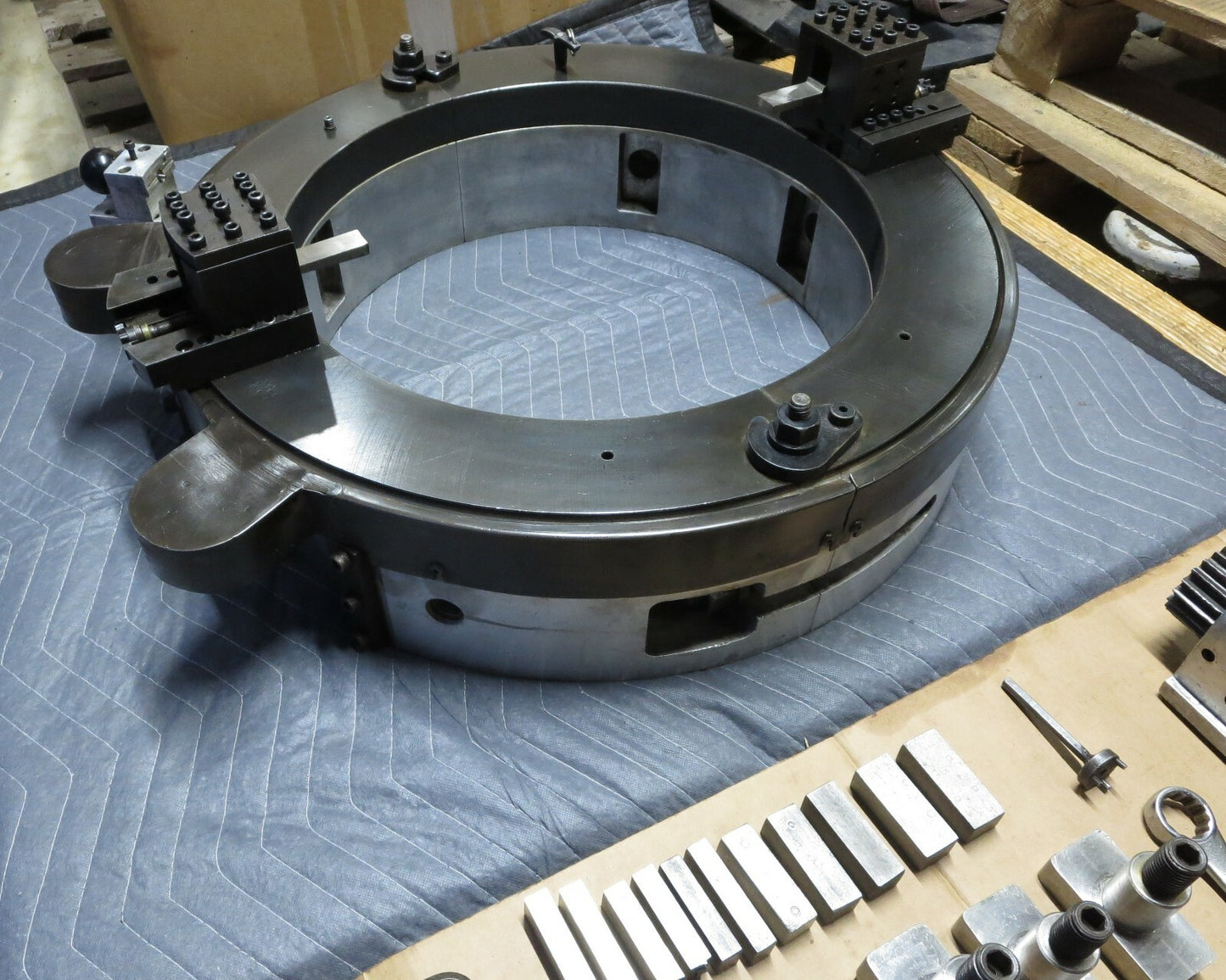 MACTECH 816 Clamshell Pipe Lathe Split Frame MACTECH 816US / USS with Air Motor