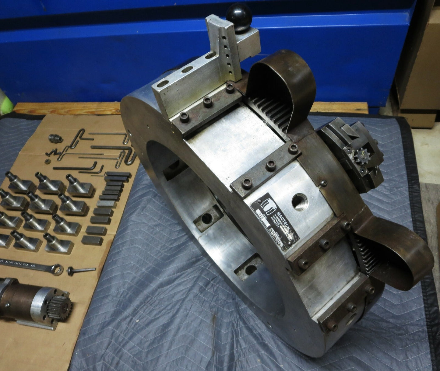 MACTECH 816 Clamshell Pipe Lathe Split Frame MACTECH 816US / USS with Air Motor