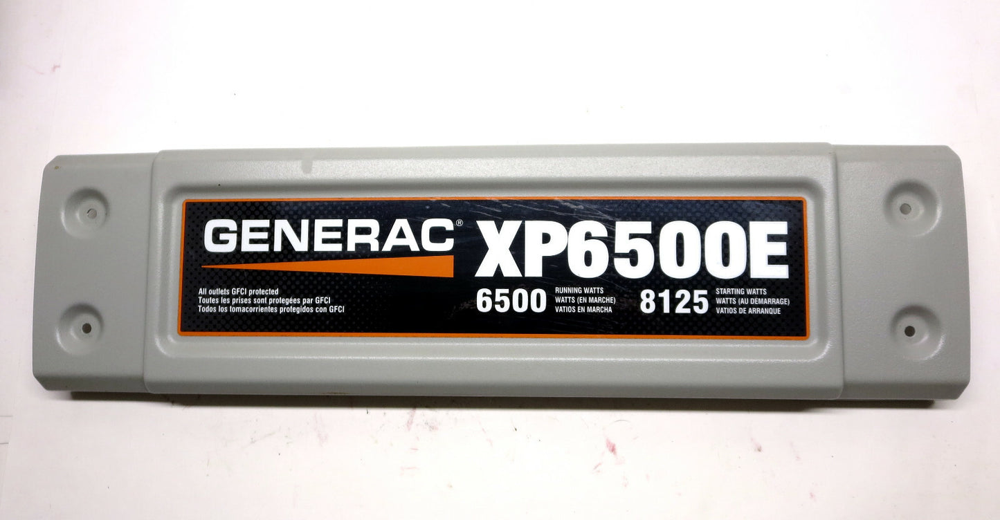 Generac XP6500E Generator Side Panel 0H8149 PANEL SIDE XP RAW w/ Hardware