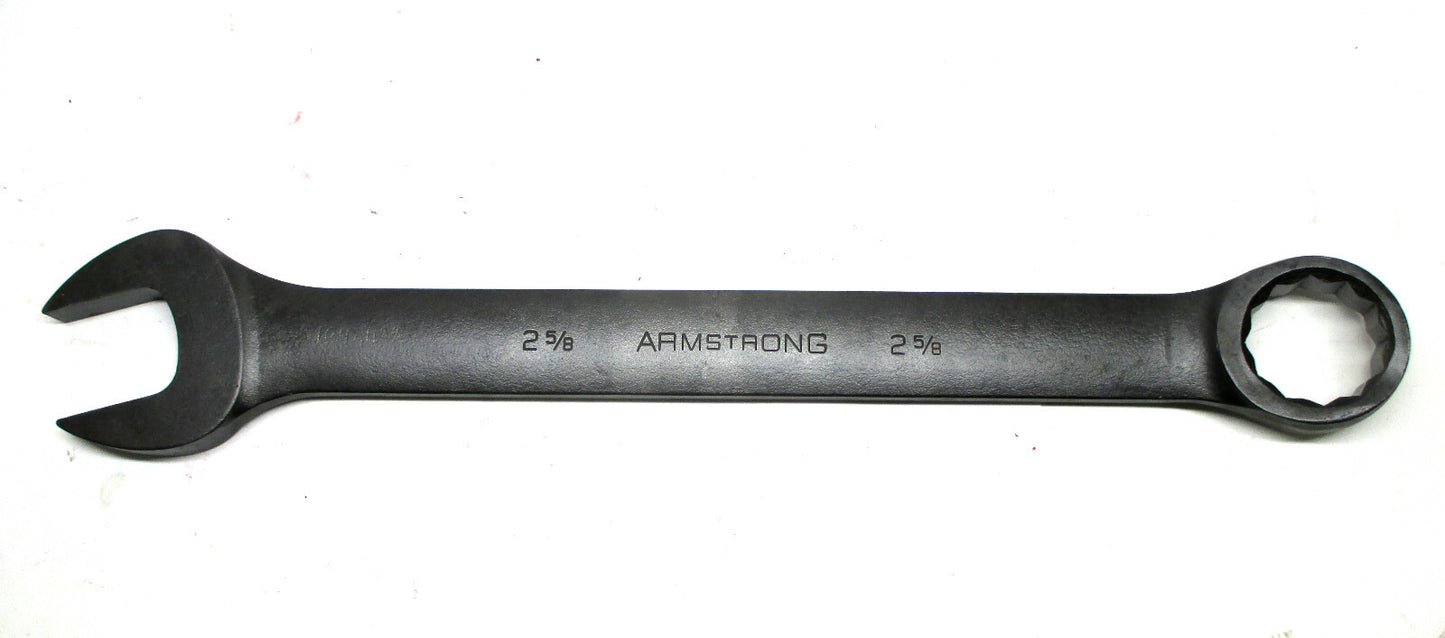 Armstrong 30-284 2-5/8" Long Combination Wrench Black Oxide High Alloy Steel USA