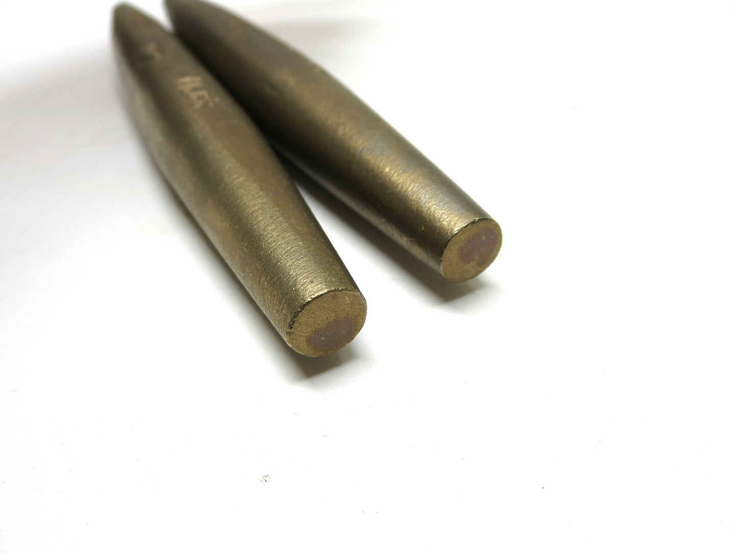 LOT OF (2) Ampco D-2 Drift Pins Barrel Type 5/16 X 8 Nonsparking Made in USA
