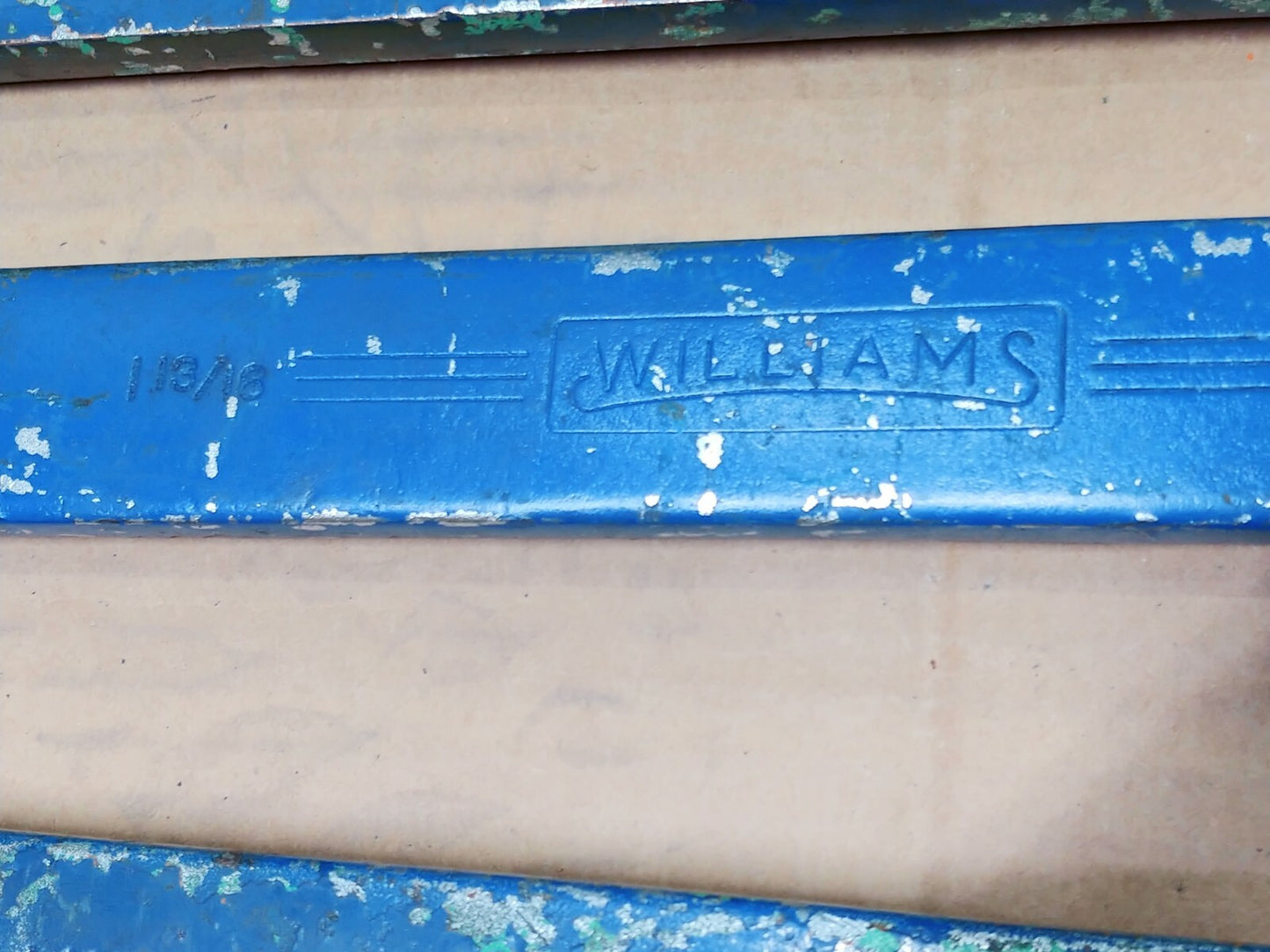 1 ea. Williams #1186 1-13/16 Combination Wrench SUPERRENCH Made in USA