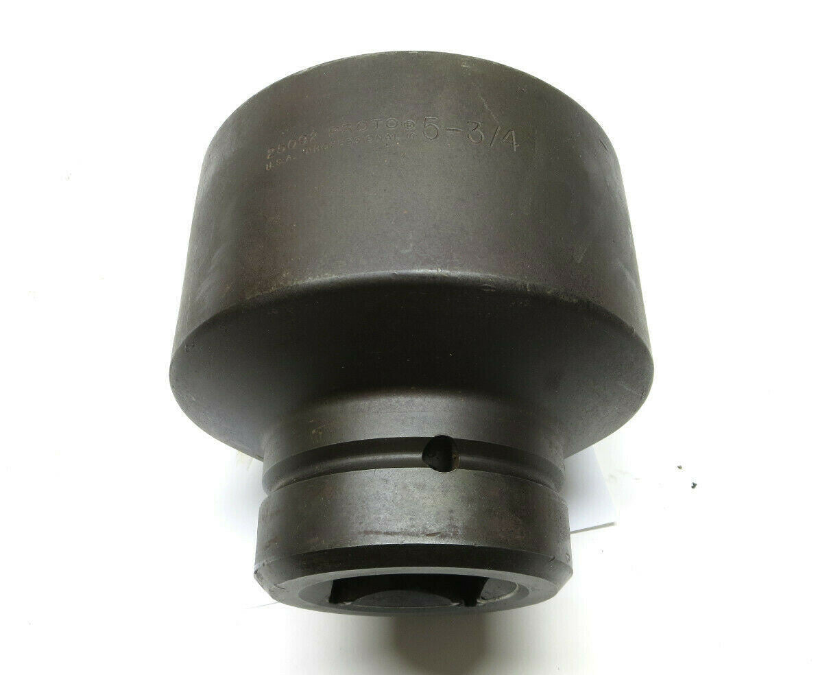 PROTO 5-3/4 in Impact Socket 2-1/2 in Drive 25092 Made in USA VGC