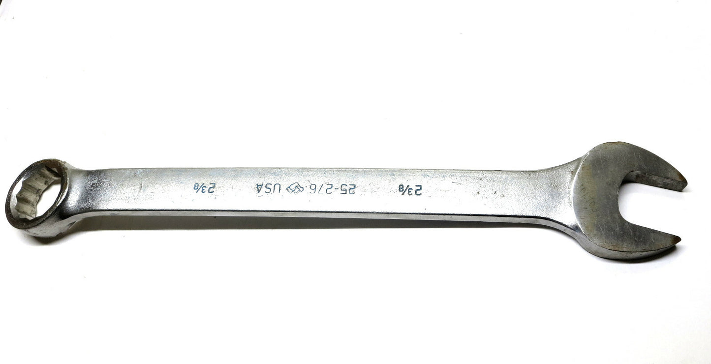 Armstrong 2-3/8 in Combination Wrench 25-276 Long Pattern Satin Made in USA