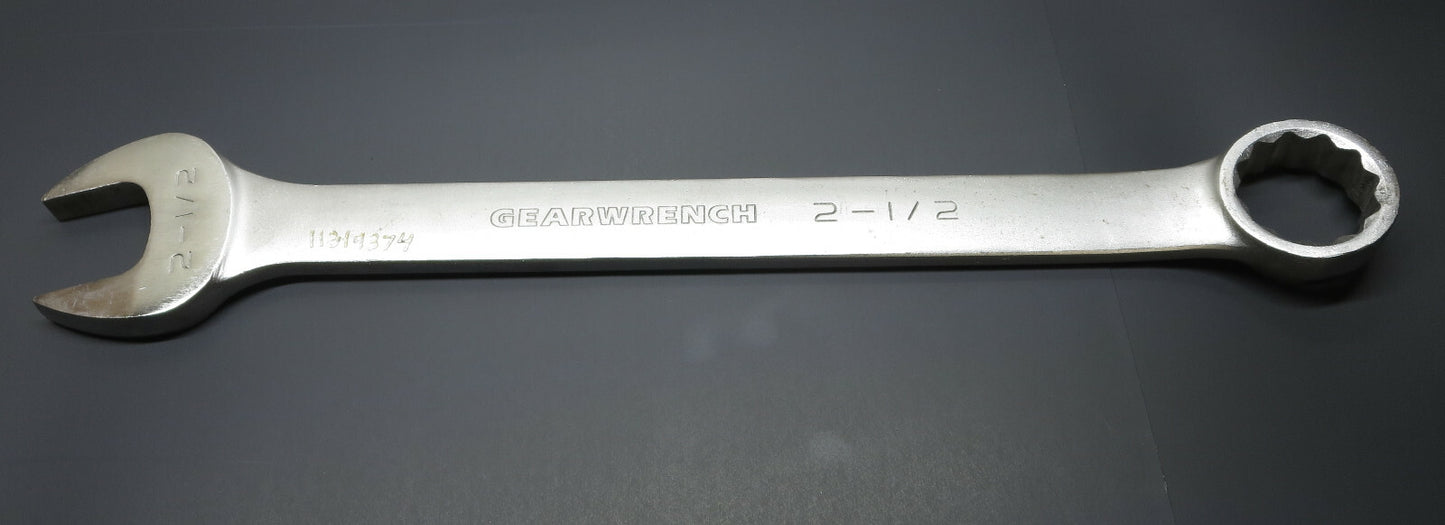 GearWrench 2-1/2" Long Pattern Combination Wrench 81829 Excellent Condition