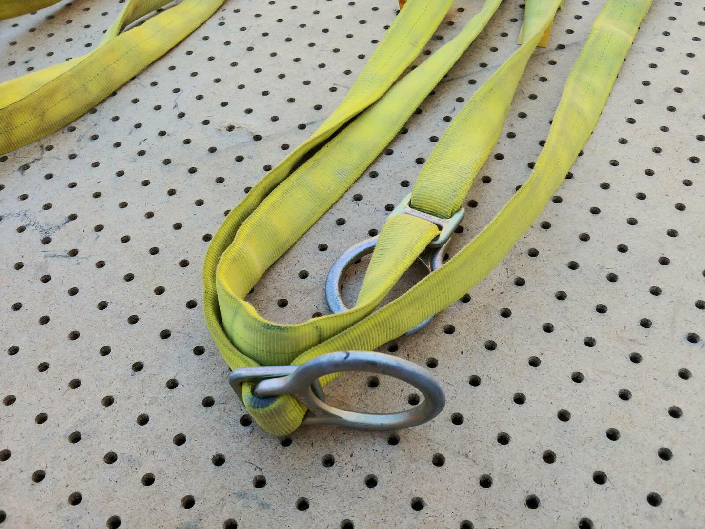 1 EA. 2018 DBI-SALA FORCE 2 Shock Absorber Dual Web Lanyard 1246129 Rebar Hooks