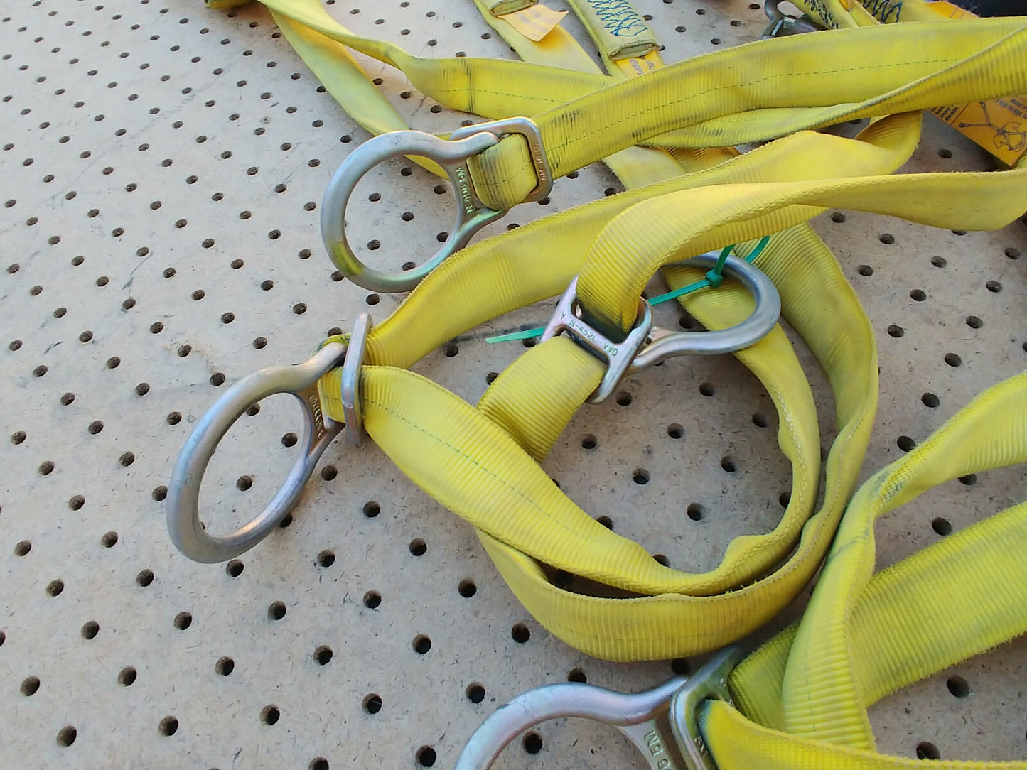 1 EA. 2018 DBI-SALA FORCE 2 Shock Absorber Dual Web Lanyard 1246129 Rebar Hooks