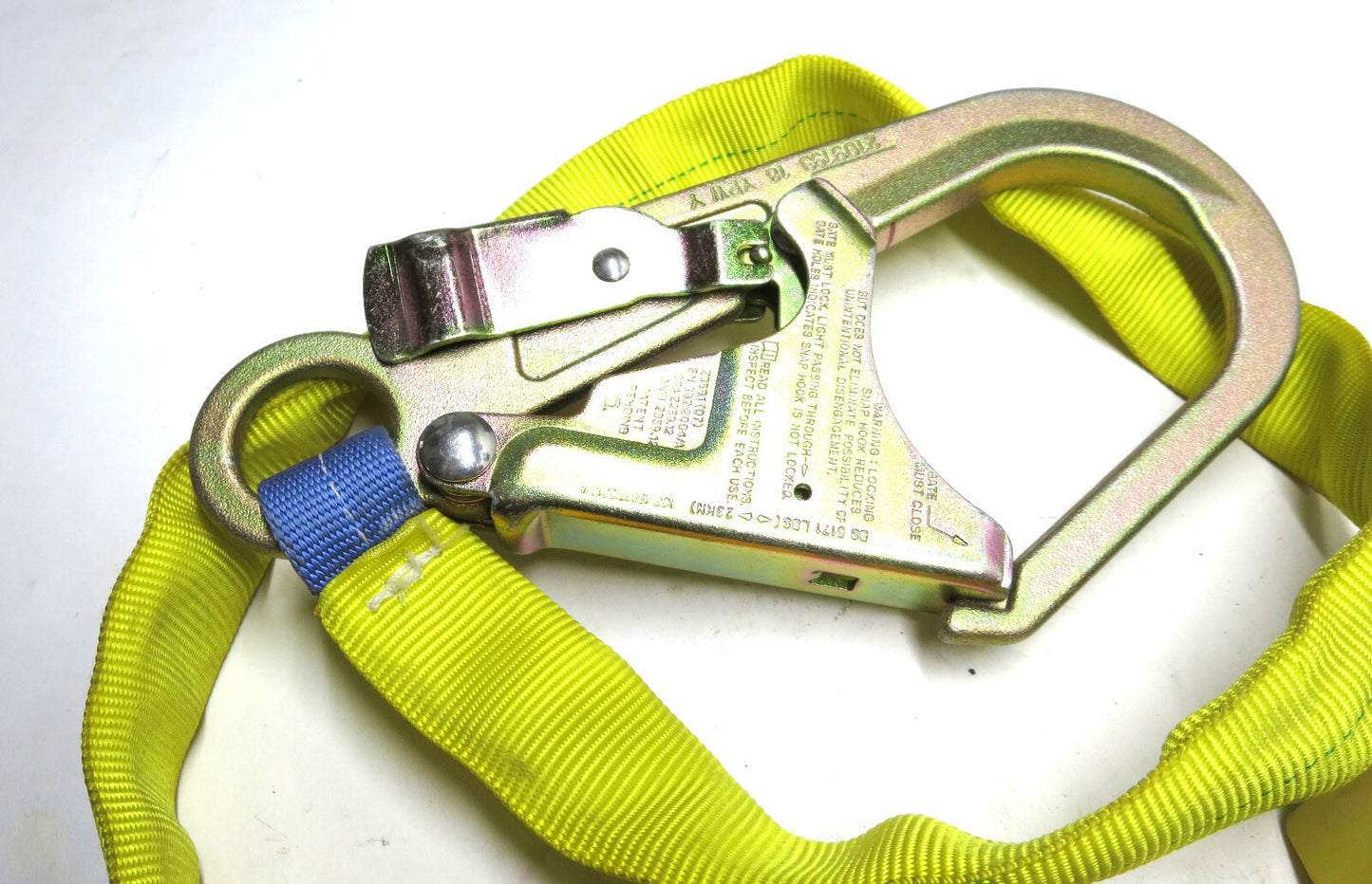 1 EA. Excellent DBI-SALA TALON 3102102 Twin Leg SRL w/ Steel Hooks