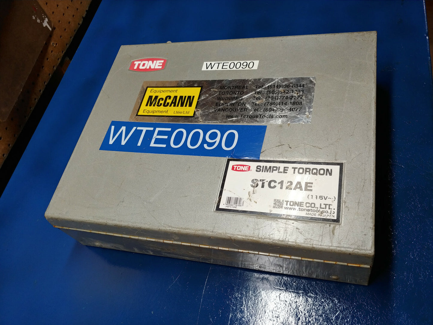 TONE STC12AE Torque Control Wrench 370 - 900 FT LBS Torque Tested MFG 2016