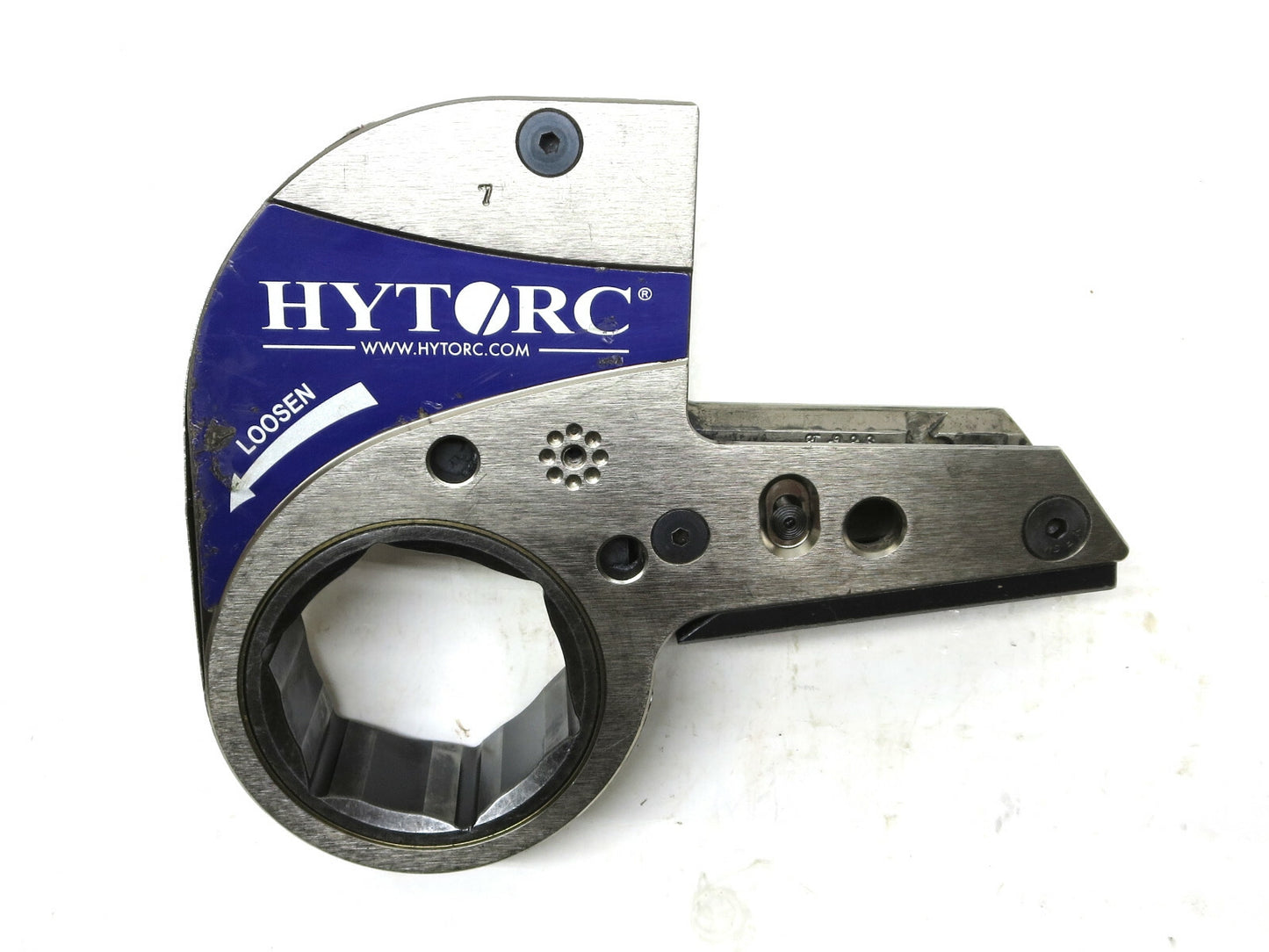 Hytorc 3-1/8 in. Stealth-8 Hydraulic Torque Wrench Hex Link #7 w/ New Handle