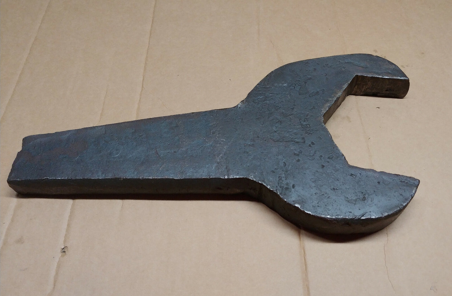 5-5/8 in. Wrench Open End Striking Straight Custom Fabricated - 38 LBS - 5-5/8"