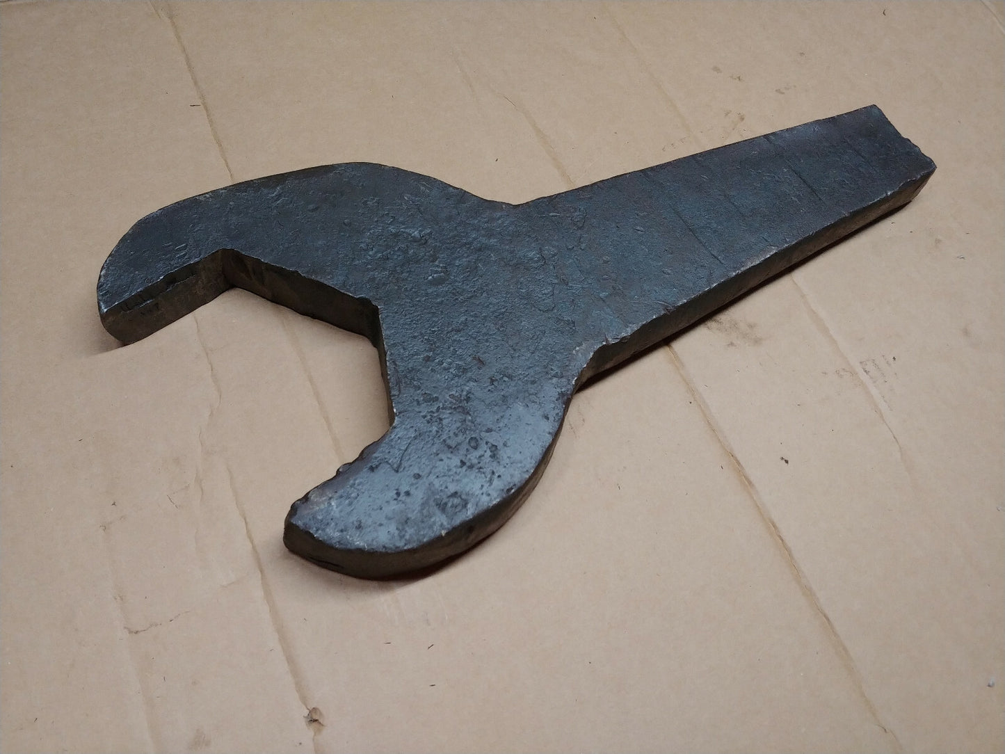 5-5/8 in. Wrench Open End Striking Straight Custom Fabricated - 38 LBS - 5-5/8"