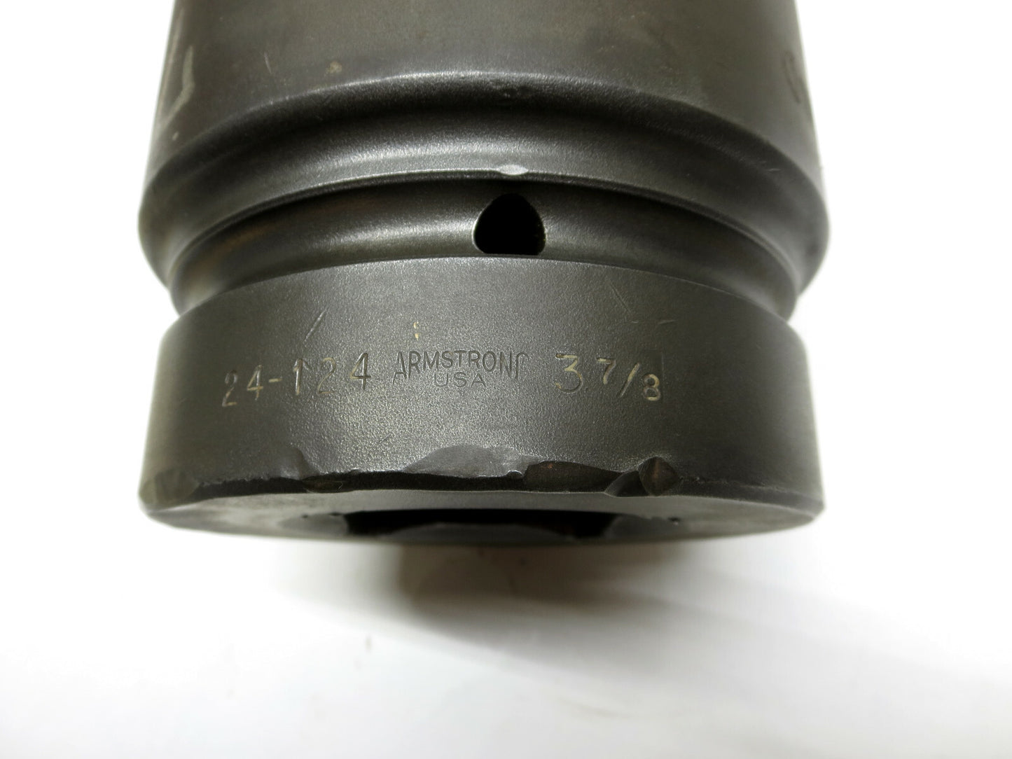 Armstrong 3-7/8" Impact Socket 2-1/2" Drive Model 24-124 6-Point Made in USA