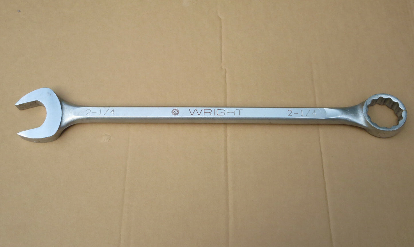 Wright Tool 1172 2-1/4 in. Combination Wrench 12-Point Excellent Condition