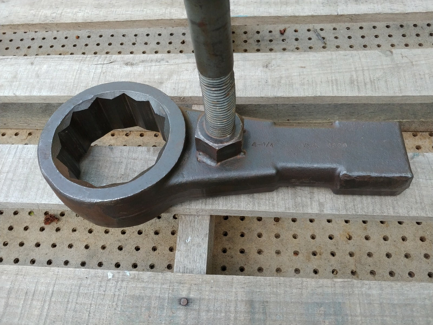 Martin 1820 4-1/4 in. Striking Wrench Straight Handle MADE IN USA