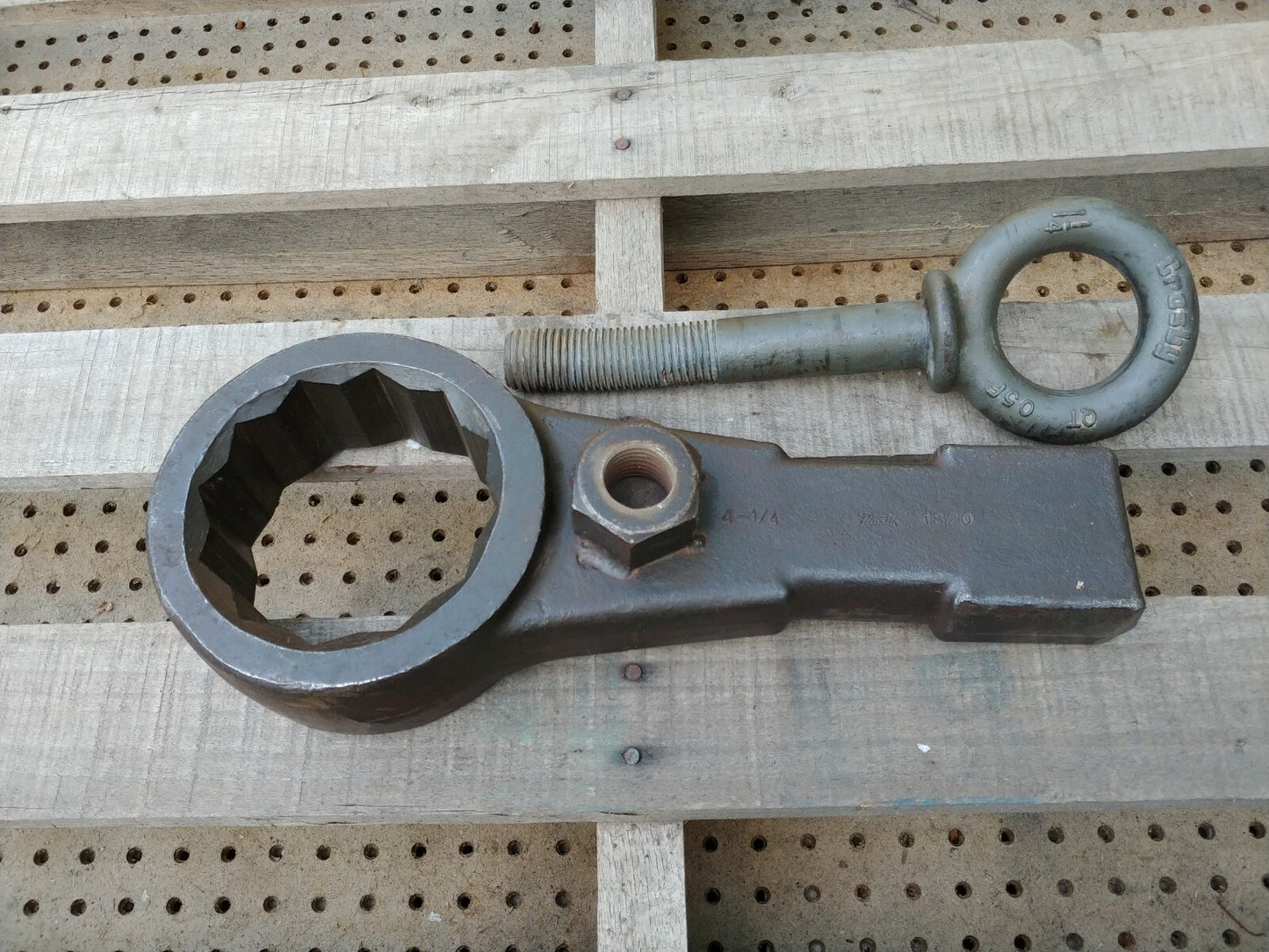 Martin 1820 4-1/4 in. Striking Wrench Straight Handle MADE IN USA