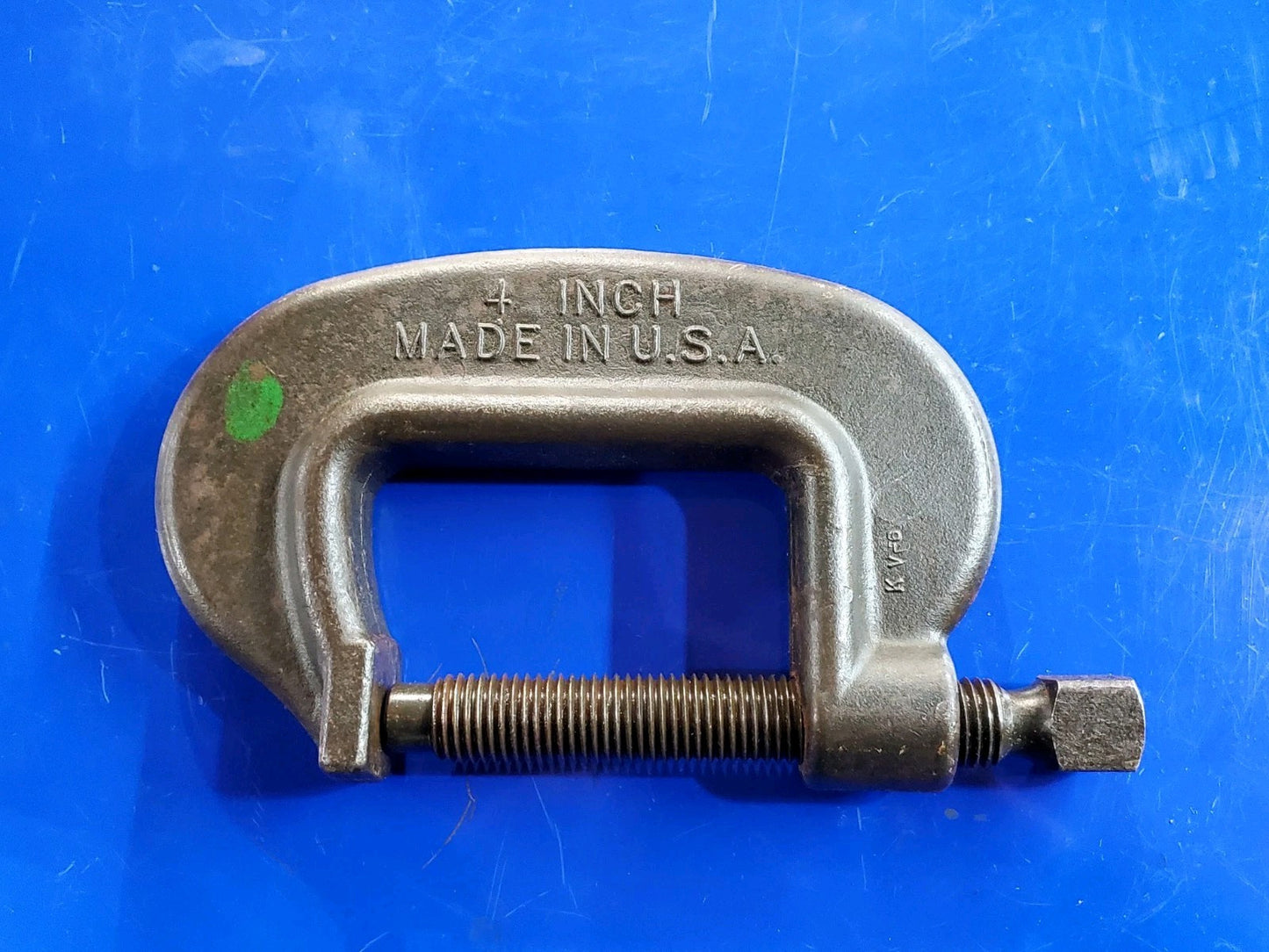 1 EA Wright 90104H Extra Heavy Service Forged C-Clamp 4 in w/ Full Screw USA