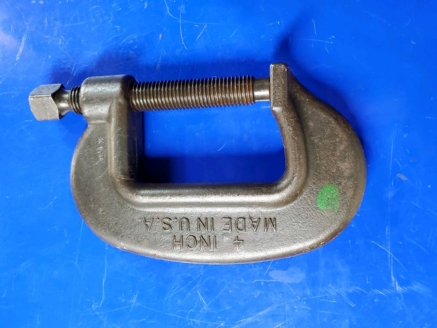 1 EA Wright 90104H Extra Heavy Service Forged C-Clamp 4 in w/ Full Screw USA