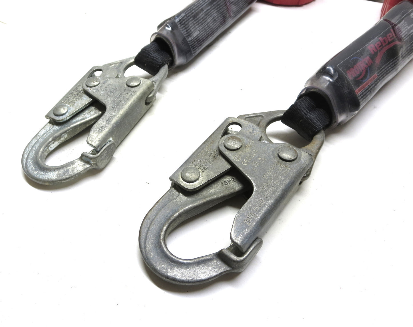 Rebel Protecta 6 ft Twin Web SRL 3100403 Retractable Lanyard OCT/16