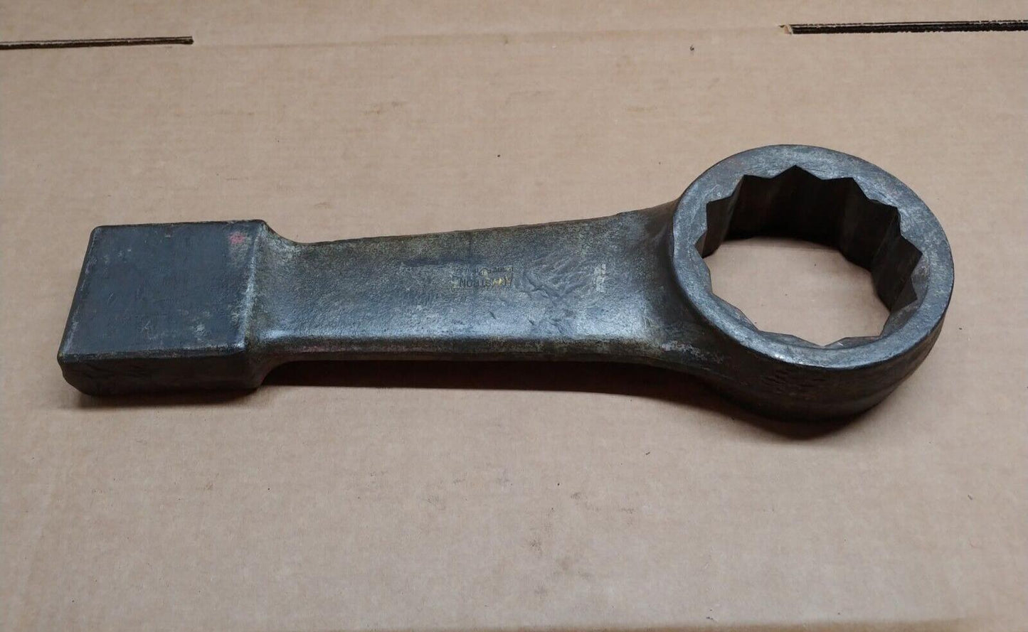 Armstrong 33-424 3-7/8 in. Striking Wrench 12 PT Straight Handle Made in USA