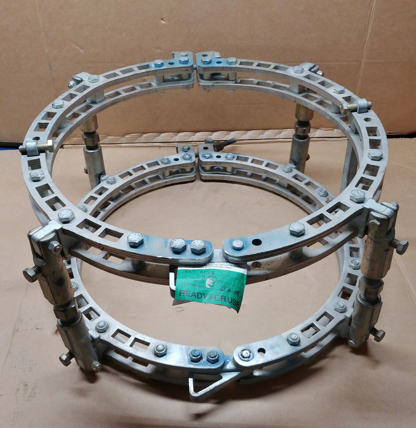 WALHONDE TOP LINER 20" SS, Pipe to Pipe Clamp, Stainless Steel, TL5020-SSPP
