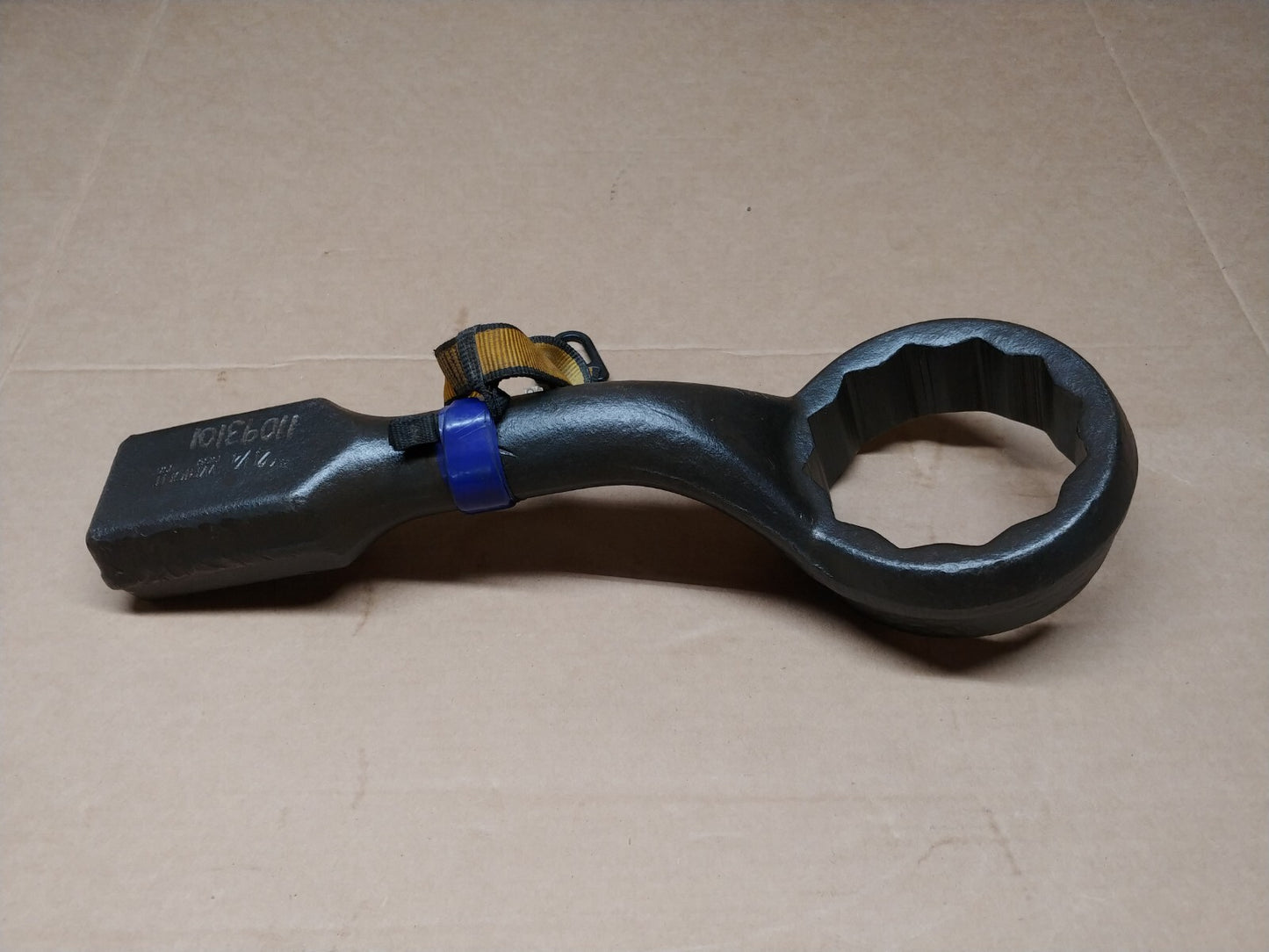 Wright Tool 4-1/4 in. 12 Point Offset Striking Wrench w/ 3M Tool Lanyard - USA