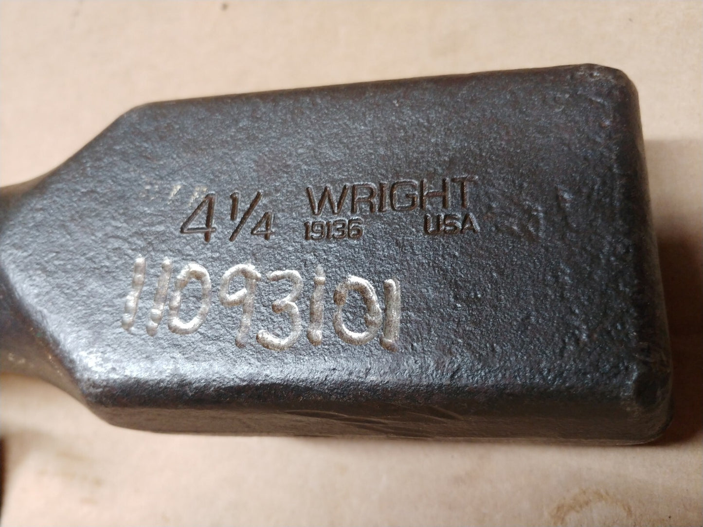 Wright Tool 4-1/4 in. 12 Point Offset Striking Wrench w/ 3M Tool Lanyard - USA
