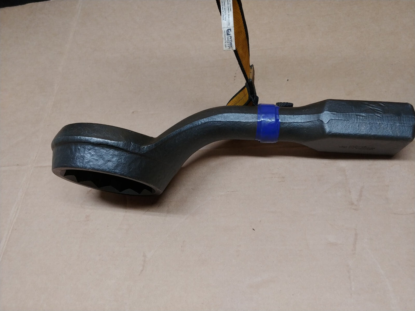 Wright Tool 4-1/4 in. 12 Point Offset Striking Wrench w/ 3M Tool Lanyard - USA