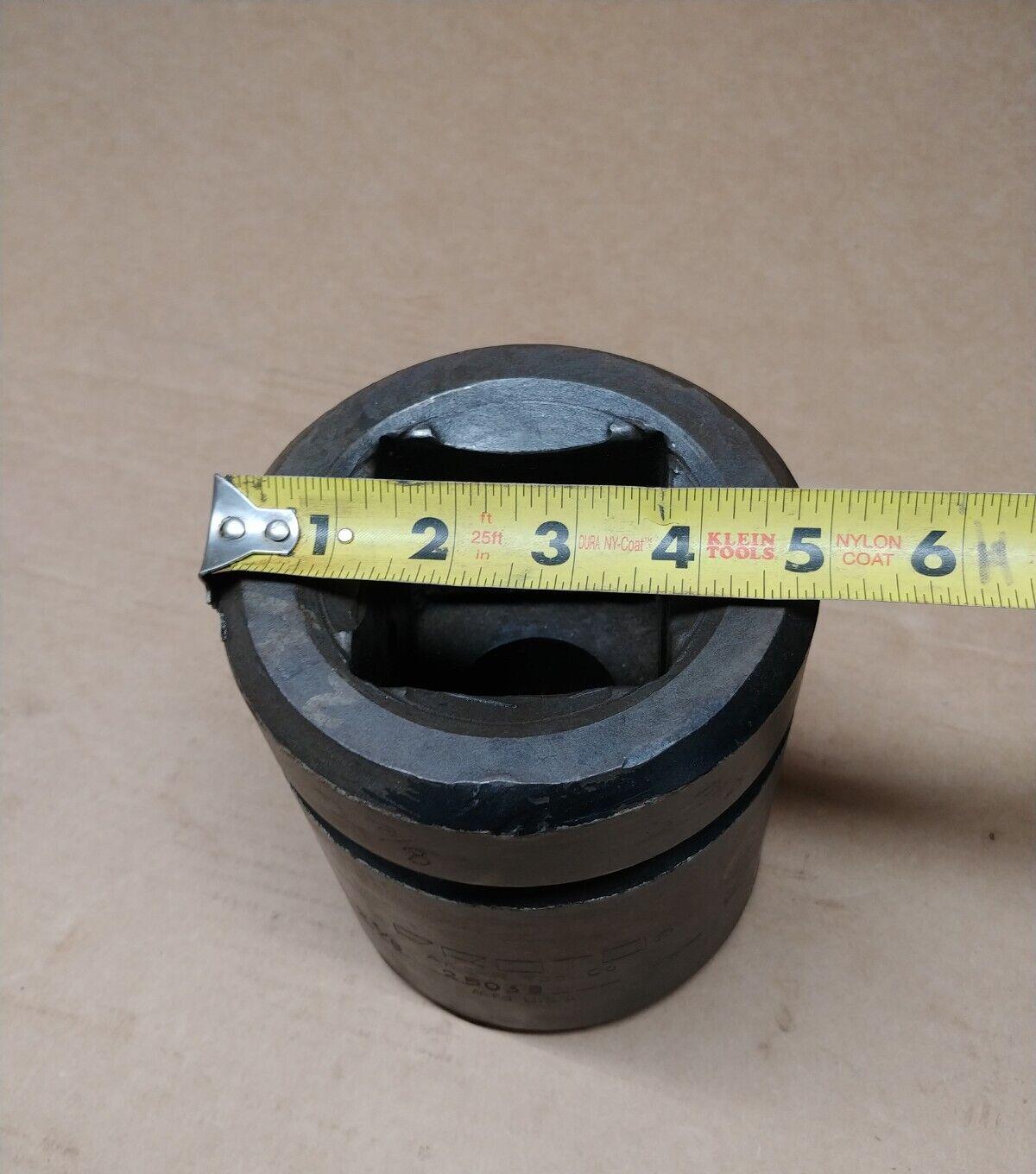 PROTO 2-3/8 Impact Socket Model 25038 2-1/2 Drive 6 Point Made in USA