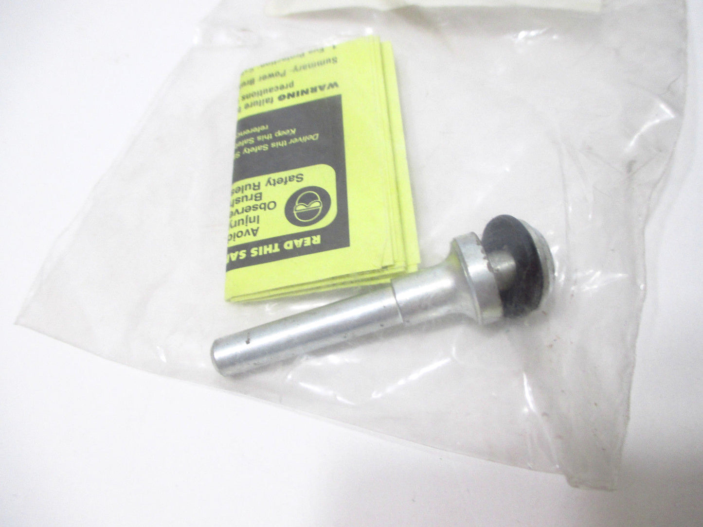 Weiler 07723 Die Grinder / Drill Brush Drive Arbor w / 1/4" A.H. 1/4" Stem