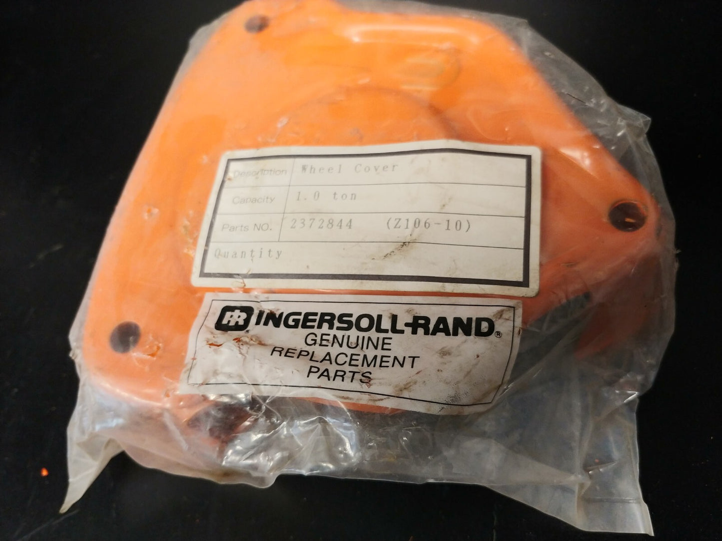 Ingersoll Rand 2372844 Wheel Cover 1 ton MCH5 Series Hoists Made in Japan