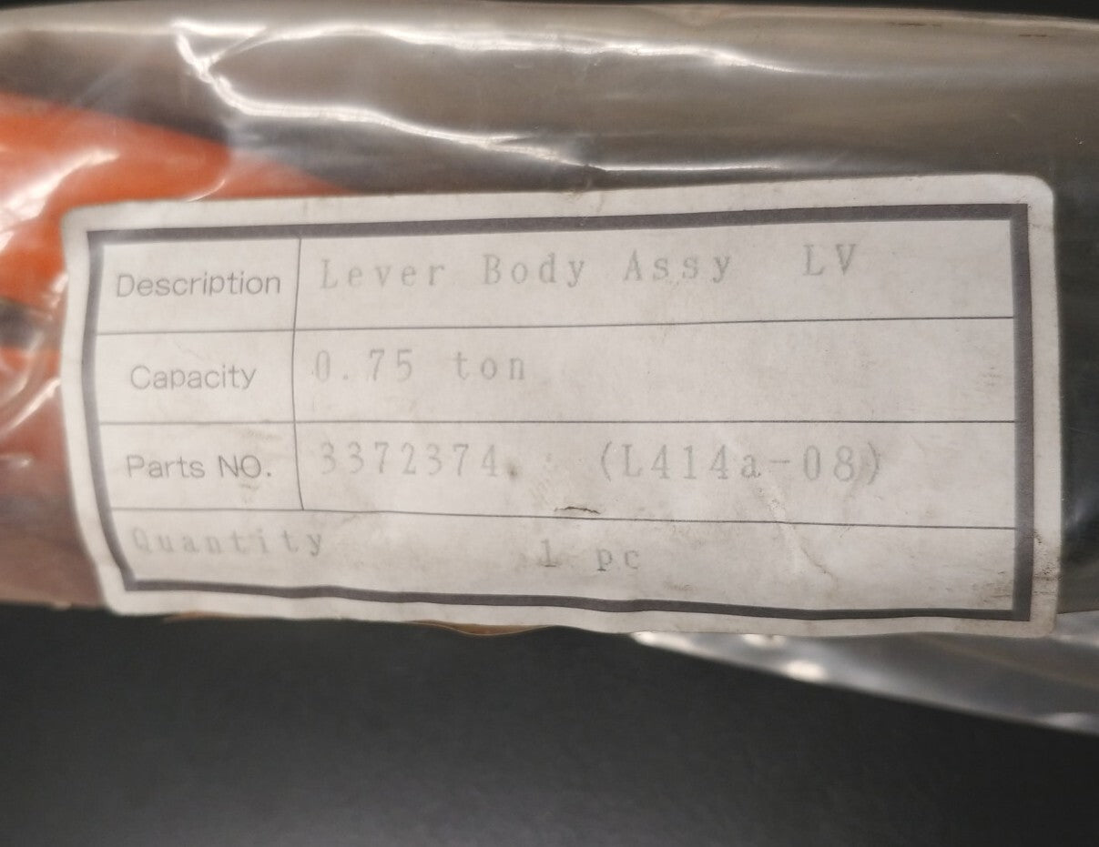 New Ingersoll Rand 3372374 Lever Body Ass'y for LV / L5H Lever Hoist 3/4 t, 1 t