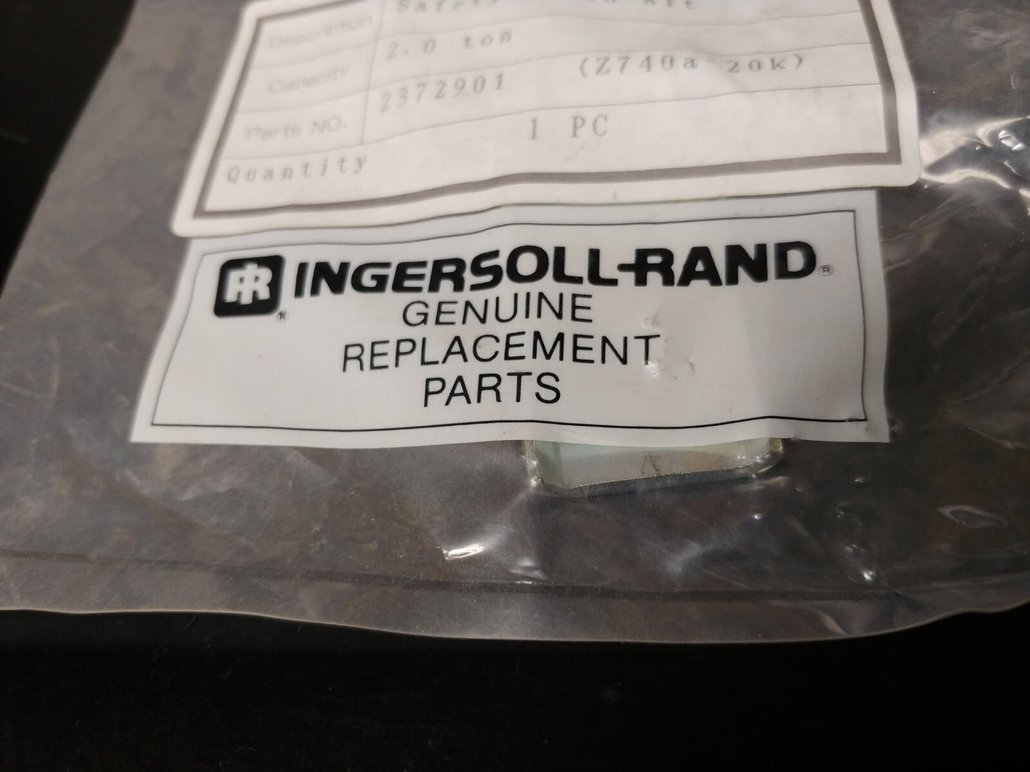 Ingersoll Rand Hook Latch Kit P/N 2372901 2 ton VL2 / MCH5 Chain Hoists