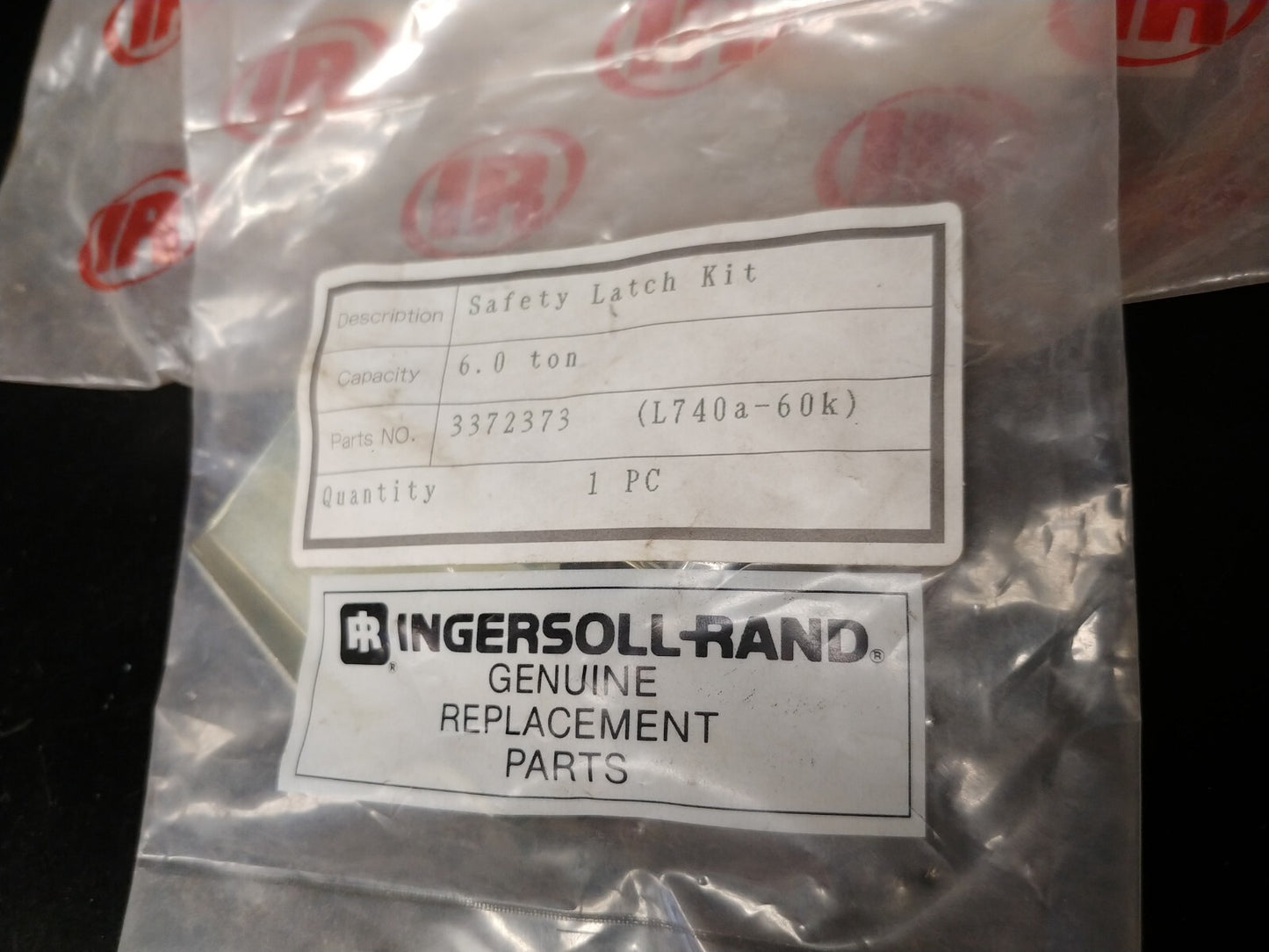 Ingersoll Rand 6 ton Hook Latch Kit P/N 3372373 for LV1200 / L5H1200 Lever Hoist